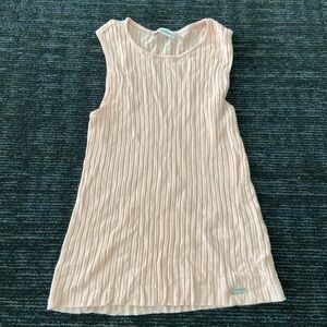 Light Pink Ribbed Calvin Klein tank top